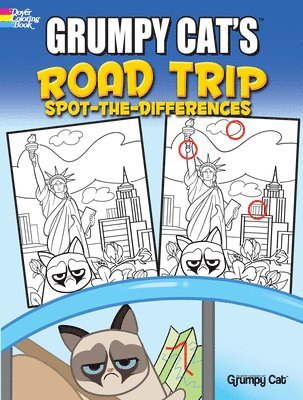 John Kurtz - Grumpy Cat's Road Trip Spot-the-Differences, Häftad
