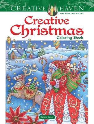 Creative Haven Creative Christmas Coloring Book 1