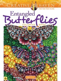 bokomslag Creative Haven Entangled Butterflies Coloring Book