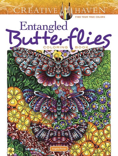 bokomslag Creative Haven Entangled Butterflies Coloring Book