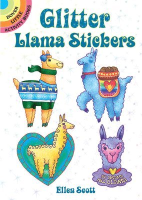 bokomslag Glitter Llama Stickers