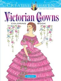 bokomslag Creative Haven Victorian Gowns Coloring Book
