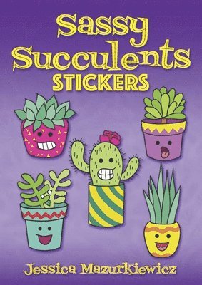 Sassy Succulents Stickers 1