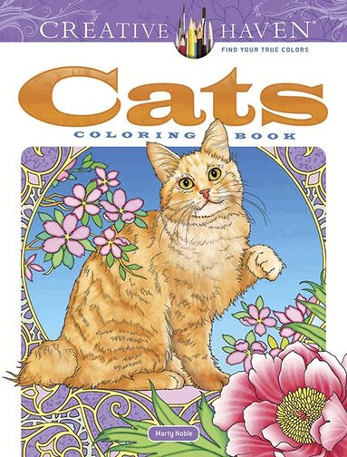 Marty Noble - Creative Haven Cats Coloring Book, Häftad