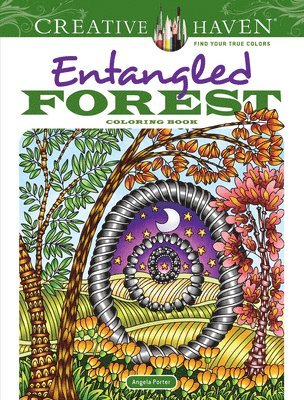 bokomslag Creative Haven Entangled Forest Coloring Book