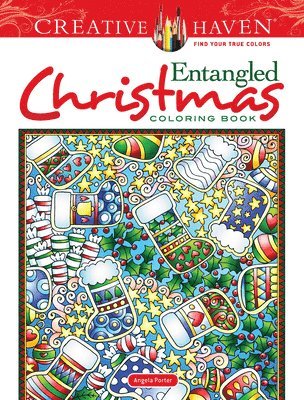 bokomslag Creative Haven Entangled Christmas Coloring Book