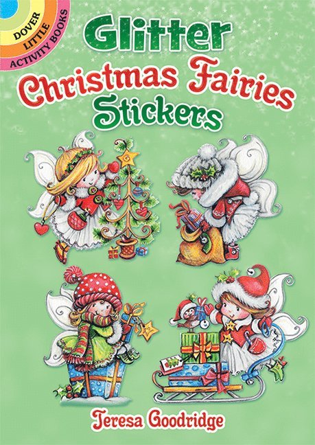 Glitter Christmas Fairies Stickers 1