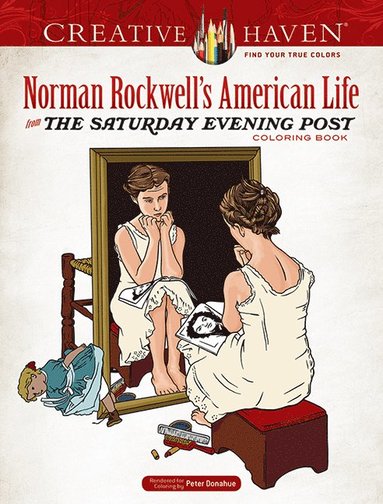 bokomslag Creative Haven Norman Rockwell's American Life from The Saturday Evening Post Coloring Book