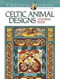 bokomslag Creative Haven Celtic Animal Designs Coloring Book