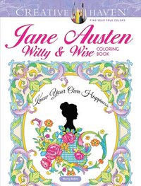 bokomslag Creative Haven Jane Austen Witty & Wise Coloring Book