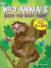 bokomslag Wild Animals Dot-to-Dot Fun