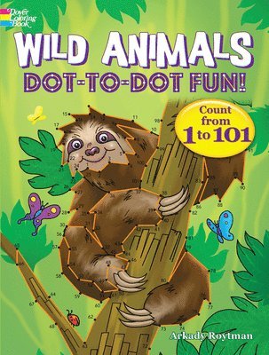 Wild Animals Dot-to-Dot Fun 1