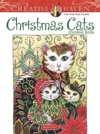 bokomslag Creative Haven Christmas Cats Coloring Book