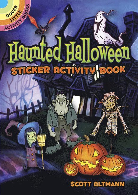 Scott Altmann, Altmann - Haunted Halloween Sticker Activity Book, Häftad