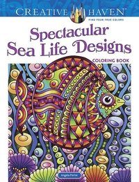 bokomslag Creative Haven Spectacular Sea Life Designs Coloring Book