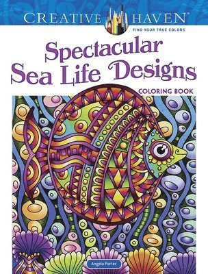 Creative Haven Spectacular Sea Life Designs Coloring Book 1