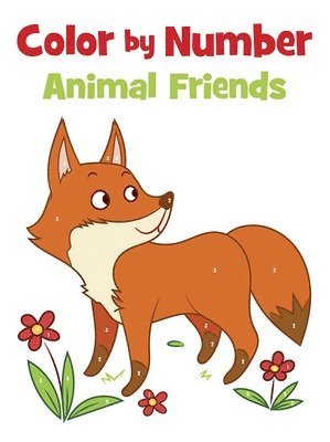 Color by Number Animal Friends 1
