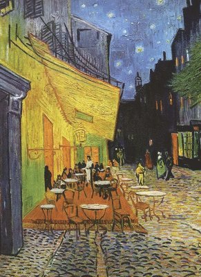 Van Gogh's Cafe Terrace at Night Notebook 1