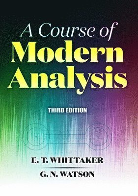 Course of Modern Analysis