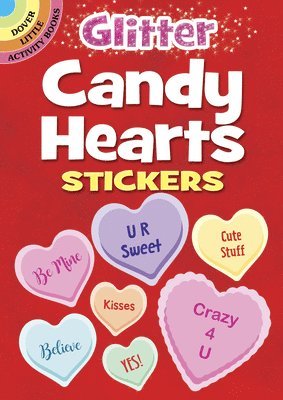 bokomslag Glitter Candy Hearts Stickers