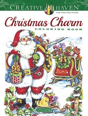 Creative Haven Christmas Charm Coloring Book 1