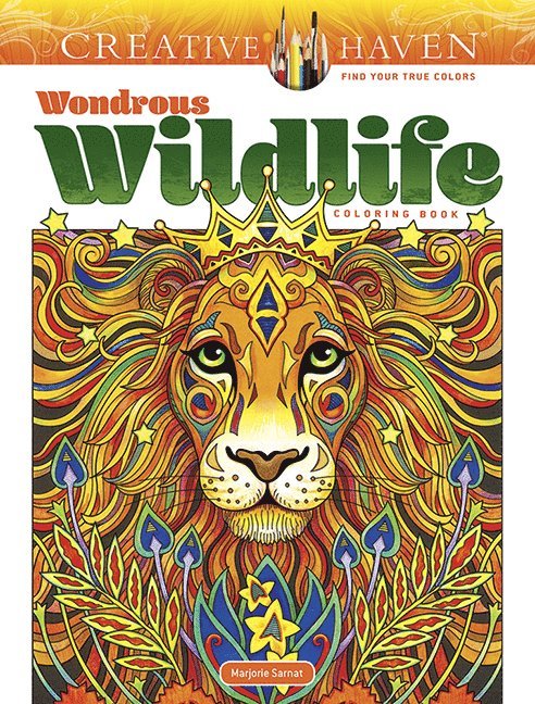 Creative Haven Wondrous Wildlife Coloring Book