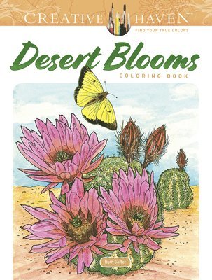 Creative Haven Desert Blooms Coloring Book 1