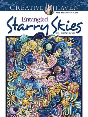 bokomslag Creative Haven Entangled Starry Skies Coloring Book