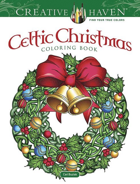 Creative Haven Celtic Christmas Coloring Book 1