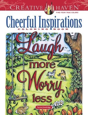 Creative Haven Cheerful Inspirations Coloring Book 1