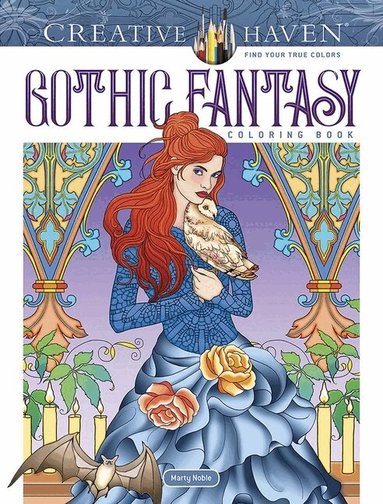 Marty Noble - Creative Haven Gothic Fantasy Coloring Book, Häftad