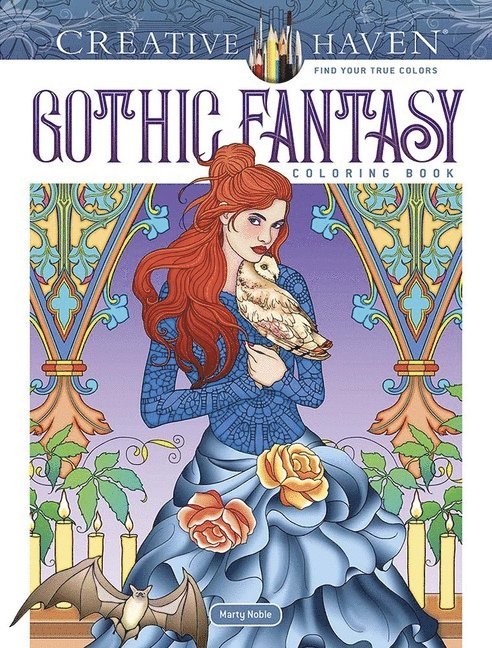 Creative Haven Gothic Fantasy Coloring Book 1