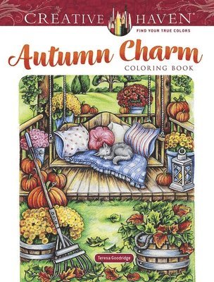 Creative Haven Autumn Charm Coloring Book 1