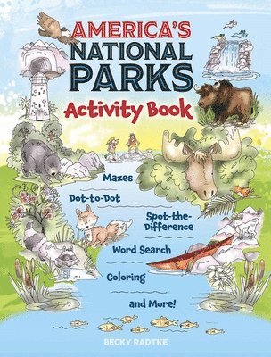 bokomslag America'S National Parks Activity Book