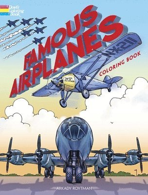Famous Airplanes Coloring Book 1