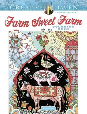 bokomslag Creative Haven Farm Sweet Farm Coloring Book