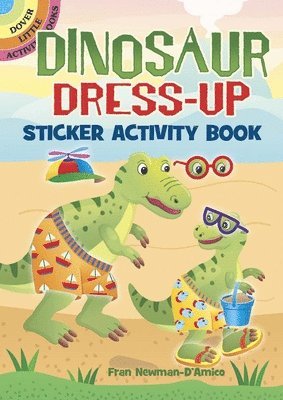 bokomslag Dinosaur Dress-Up Sticker Activity Book