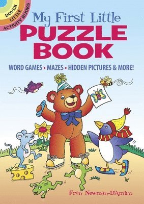 My First Little Puzzle Book: Word Games, Mazes, Spot the Difference, & More! 1