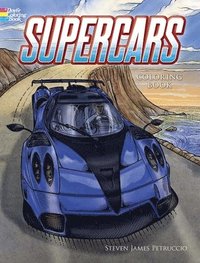 bokomslag Supercars Coloring Book