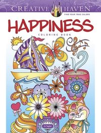 bokomslag Creative Haven Happiness Coloring Book