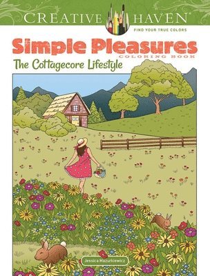 Creative Haven Simple Pleasures Coloring Book 1