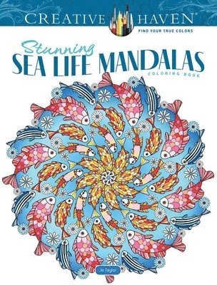 bokomslag Creative Haven Stunning Sea Life Mandalas Coloring Book