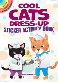 bokomslag Cool Cats Dress-Up Sticker Activity Book