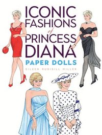 bokomslag Iconic Fashions of Princess Diana Paper Dolls