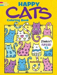 bokomslag Happy Cats Coloring Book/Happy Cats Color by Number