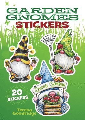 Garden Gnomes Stickers: 20 Stickers 1