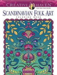 bokomslag Creative Haven Scandinavian Folk Art Coloring Book