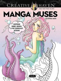 bokomslag Creative Haven Manga Muses Coloring Book