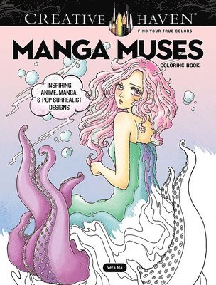 Creative Haven Manga Muses Coloring Book 1