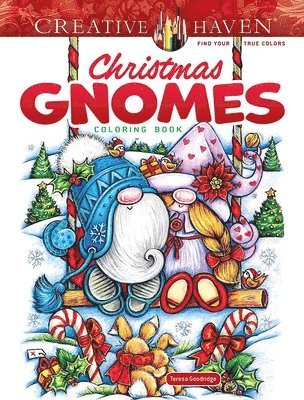 Creative Haven Christmas Gnomes Coloring Book 1